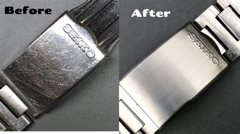 how to get rid of scratches on polished metal panerai|polished watch scratch removal.